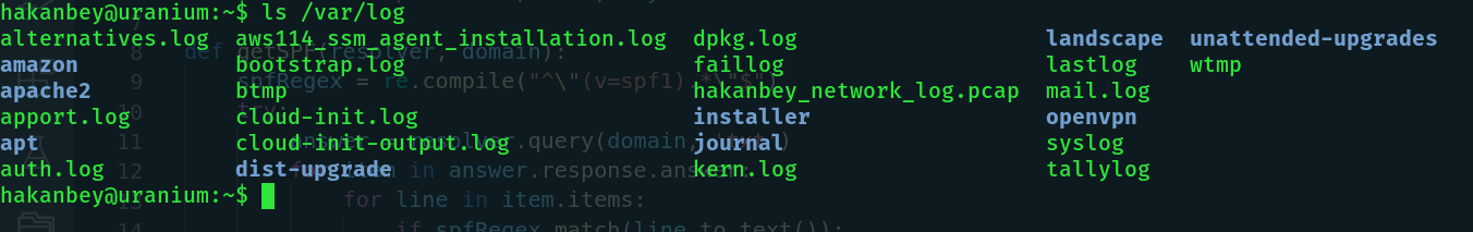 uranium pcap file